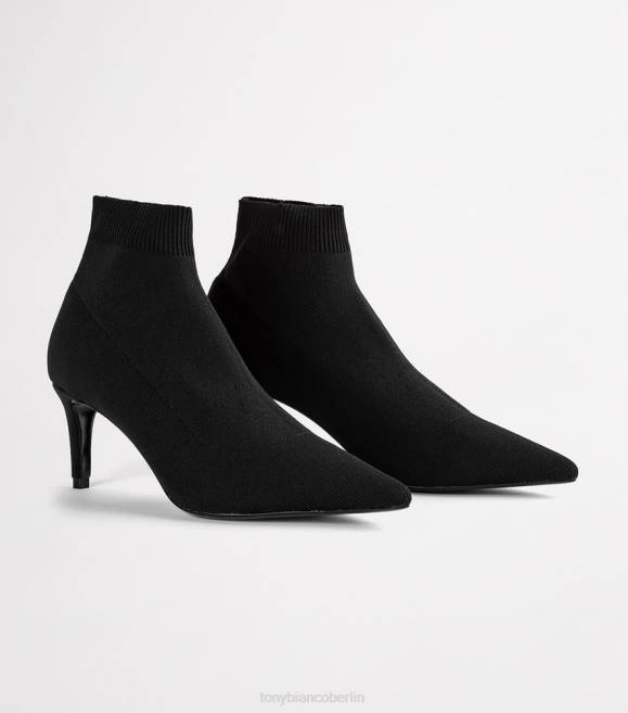 Stiefeletten| de Tony Bianco Frauen Gwen Stiefeletten schwarze Socken gestrickt 4624540